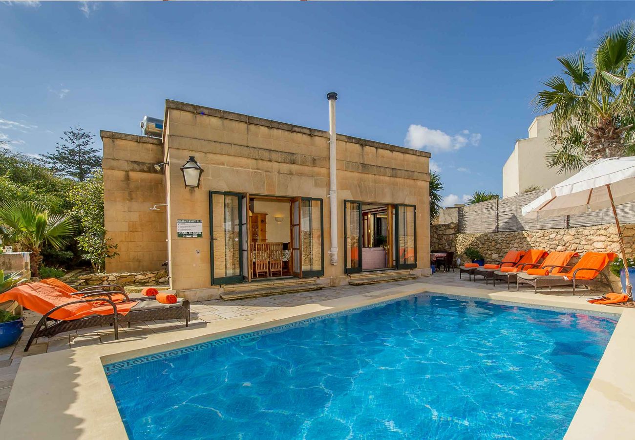 Gozo holiday villa with private pool