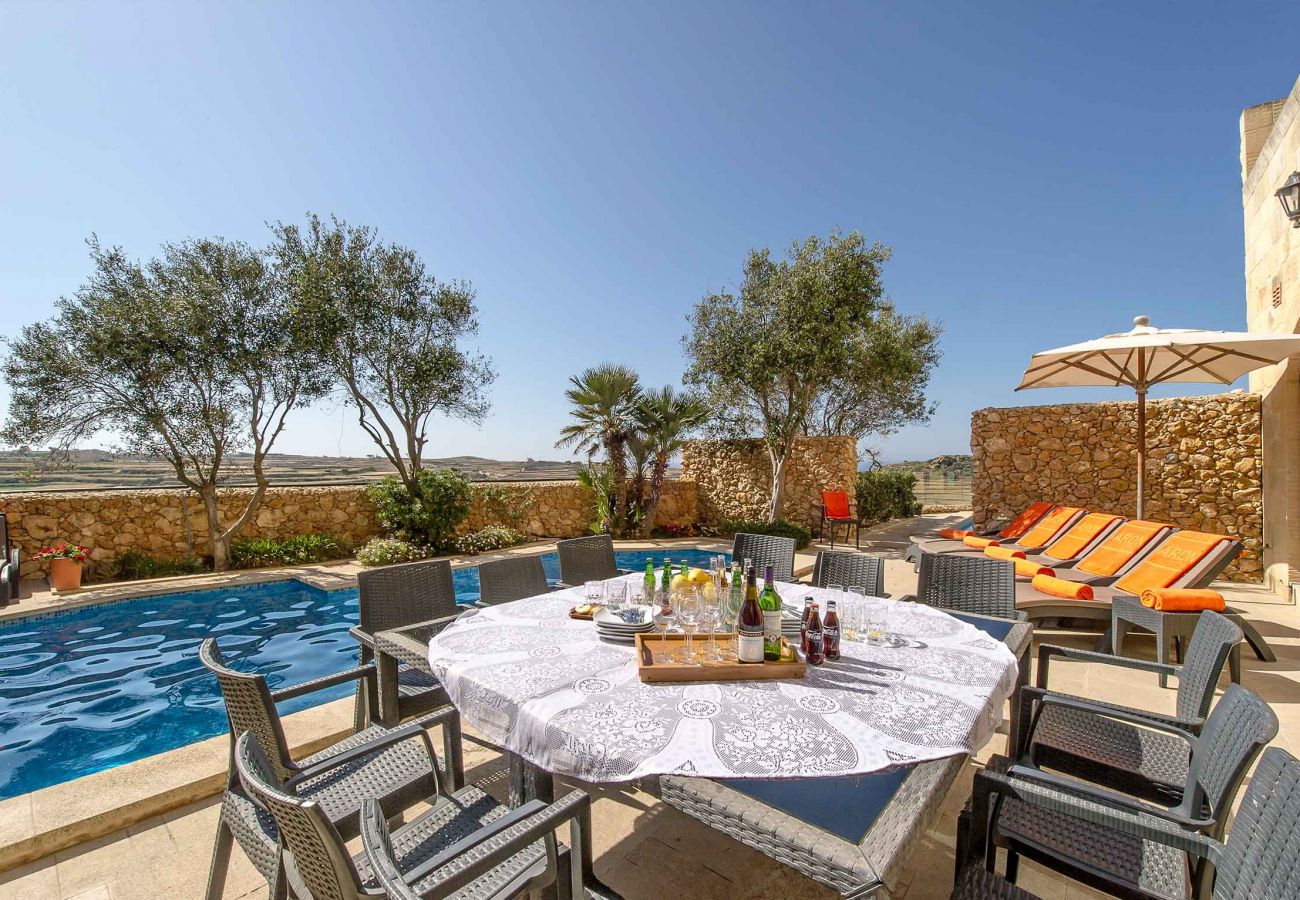 malta villa with private pool