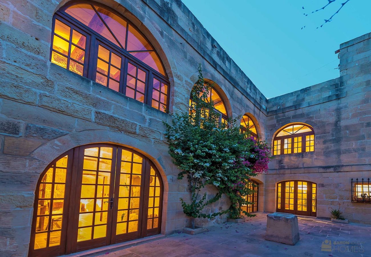 gozo farmhouse evening