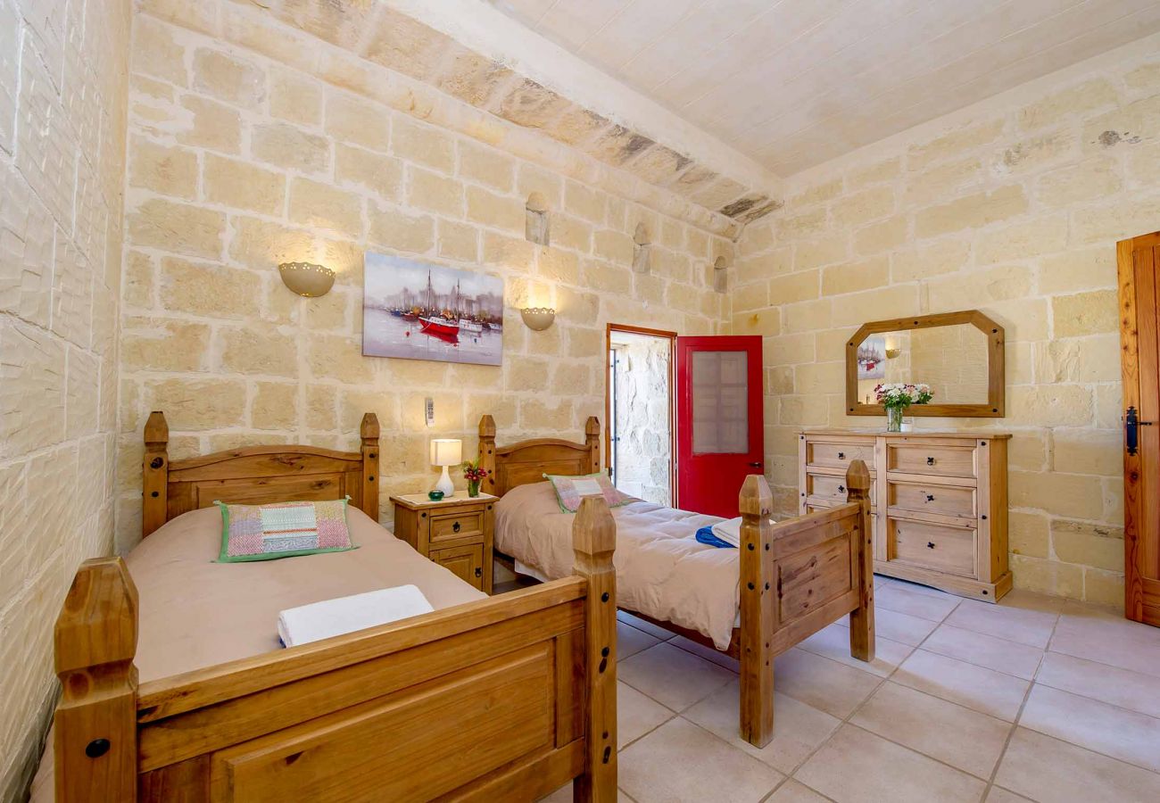 gozo farmhouse bedroom