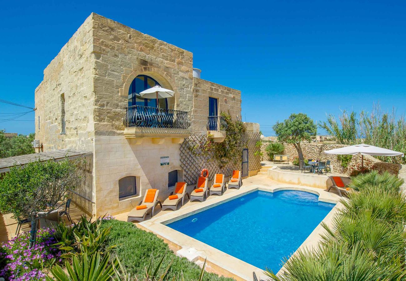 malta villa with private pool