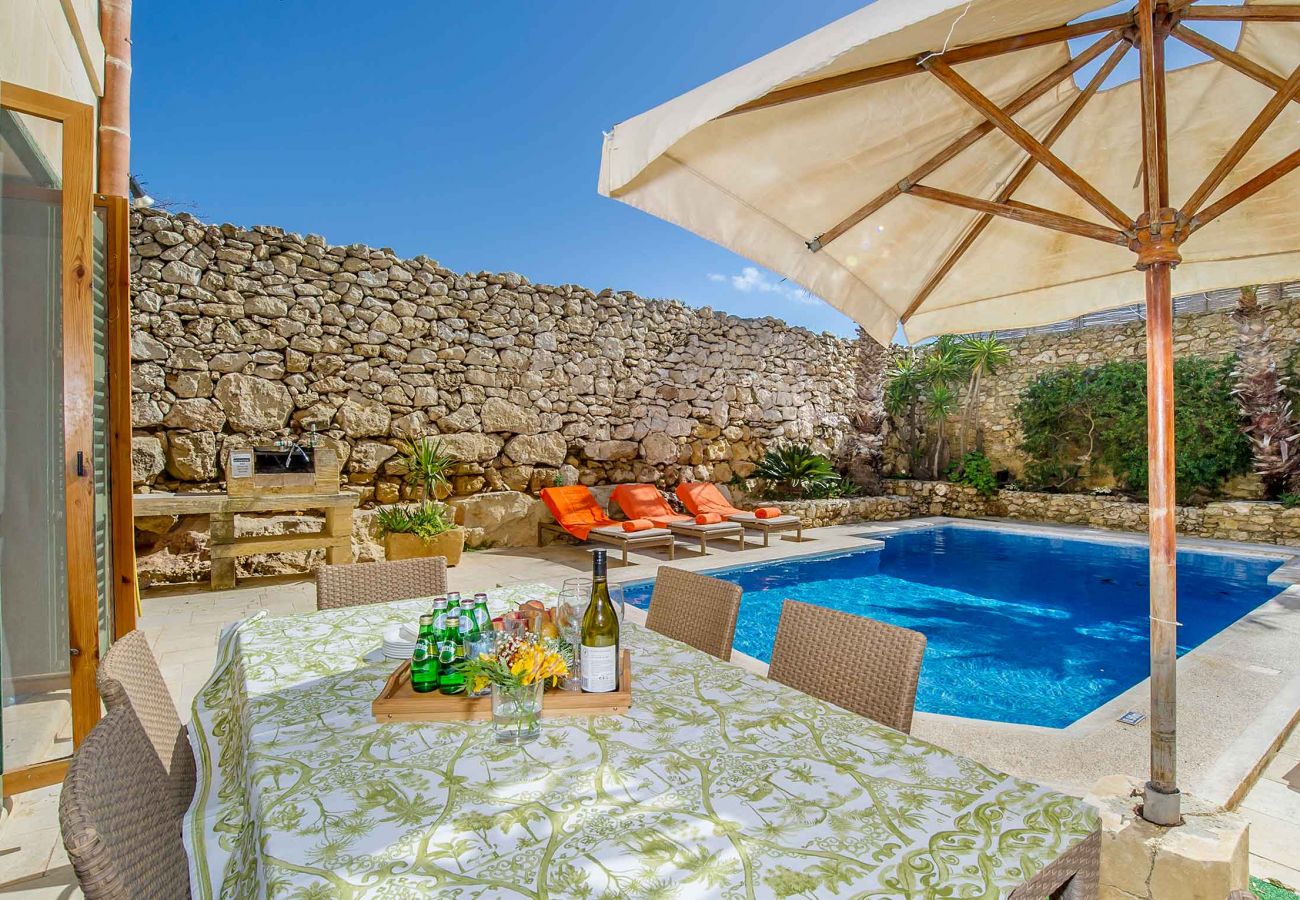 gozo villa with pool